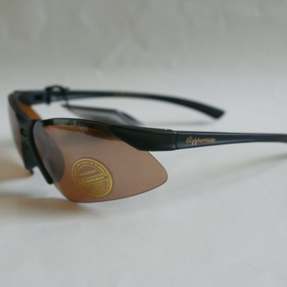 NWT SharpEdge semi-rimless sports wrap blade Coppermax lens tech sunglasses - Picture 4 of 5